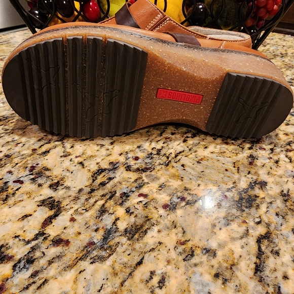 PIKOLINOS mule tan leather - Picture 3 of 4